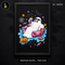 Cute Ghost Pool Float Drink Halloween Estampa