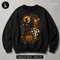 Cute Black Cat Witch Pumpkin Halloween Estampa