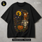 Cute Black Cat Witch Pumpkin Halloween Estampa