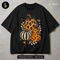 Cute Patterned Pumpkins Trio Autumn Halloween Estampa