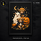 Cute Highland Cows Costume Pumpkin Halloween Estampa