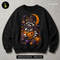 Cute Raccoon Witch Pumpkin Moon Halloween Estampa