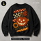 Jack O'Lantern Poás Listras Estampa