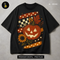 Jack O'Lantern Poás Listras Estampa