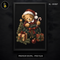Urso de Pelúcia Gorro de Papai Noel Estampa
