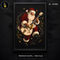 Papai Noel Rockstar Guitarra Elétrica Estampa