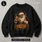 Papai Noel Ama Fatia de Pizza Estampa