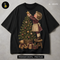 Criança Vintage Árvore de Natal Estampa