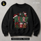 Feliz Natal Texto em Negrito Estampa