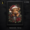 Vaca Highland Fofa Papai Noel Estampa