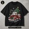 Caminhão Vermelho Vintage Natal Estampa