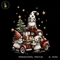 Gnomos Carregando Caminhão de Natal Estampa