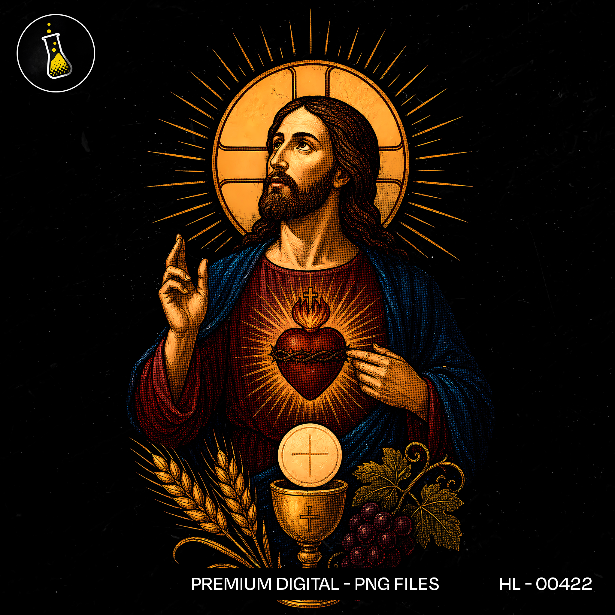 Sagrado Coração de Jesus Estampa