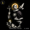 Santo com Crucifixo e Pomba Estampa