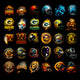 Pacote NFL Logos