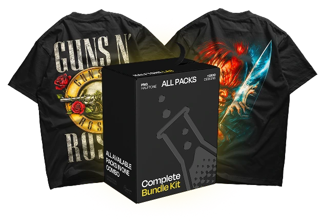 Tenha uma coleção completa de estampas prontas